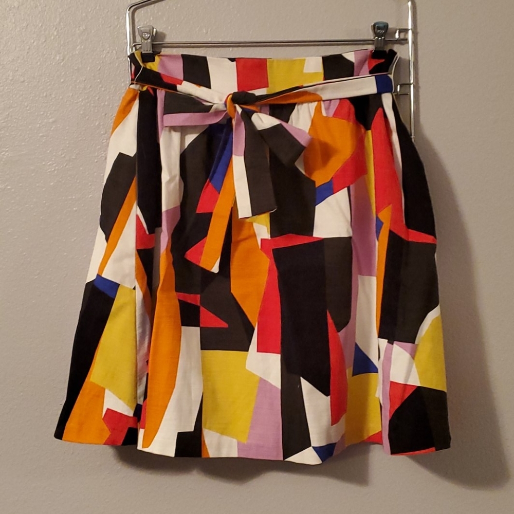 Halogen Multicolor A-Line Skirt Petite